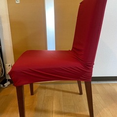 カバー取り外し可能！ダイニングチェア2脚の画像
