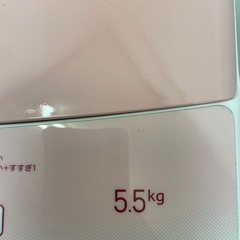Haier 全自動洗濯機2021年製　5.5kg JW-U55HKの画像