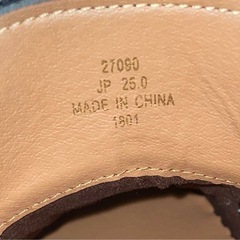 レースアップシューズ 新品未使用の画像