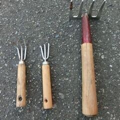 熊手　農具　ガーデニングの画像