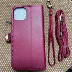 新品未使用!! スマホケース iPhone14 ショルダー カード入れ 小銭入れ 大収納の画像