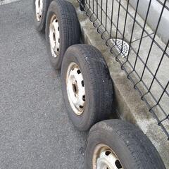軽トラ　軽バン　タイヤ4本セット　145R12 6PRの画像