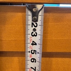受付終了）天然木　ウッドブラインド　2セット　幅132cm 丈127cm スラット5cmの画像