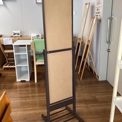 姿見(黒)【町田市再生家具】0906の画像