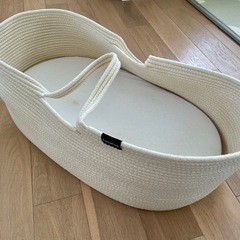 【プッパプーポ】クーファン ロープ編み 敷きマット付きの画像