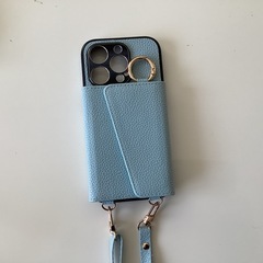 iPhone15PROカードケース付きショルダーケースの画像