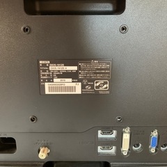 地デジ液晶ディスプレイ18.5型の画像