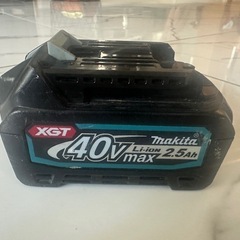 マキタ　40vバッテリー　XGT BL4025の画像