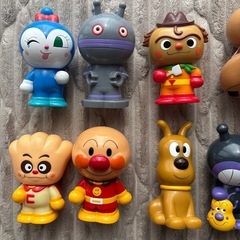 アンパンマン　フィギュア　人形　セットの画像