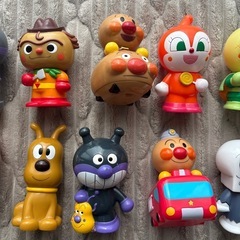 アンパンマン　フィギュア　人形　セットの画像