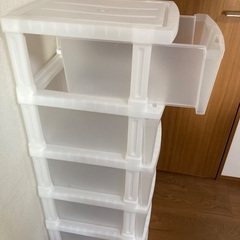 収納ボックス　5段の画像