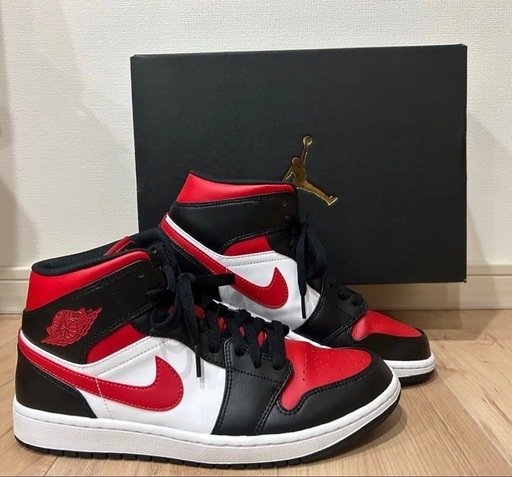 スニーカー NIKE AIR JORDAN 1 MID 27.5cm