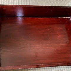 漆　木箱　物入れ　　　の画像