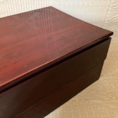 漆　木箱　物入れ　　　の画像