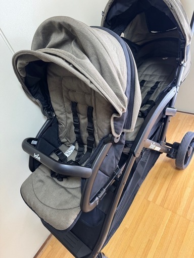 joie エヴァライトデュオ 2人乗りベビーカー