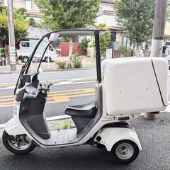 ホンダ　ジャイロキャノピー　バイク　デリバリーの画像