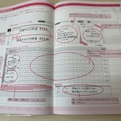 2025年　塾用　京進　リーチング手帳　小学生　中学生用 受験スケジュール帳に役に立ちます！ 来年3月末まで使用できます。 未使用品です。の画像