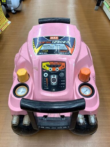 ▽【引取限定】MAX エアコンプレッサー AK-HL1230EZ 常圧 高圧【下関店】【中古】