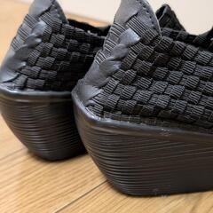 Sサイズ　黒　軽量シューズの画像