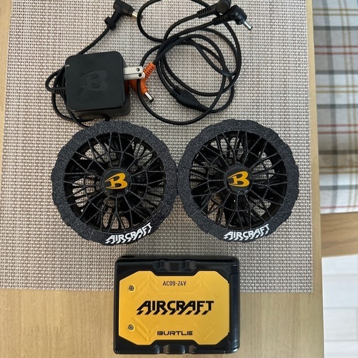 空調服　バートル　バッテリーファンセット　24v 値下げ交渉可！