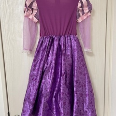 プリンセスドレス　ラプンツェル　120の画像