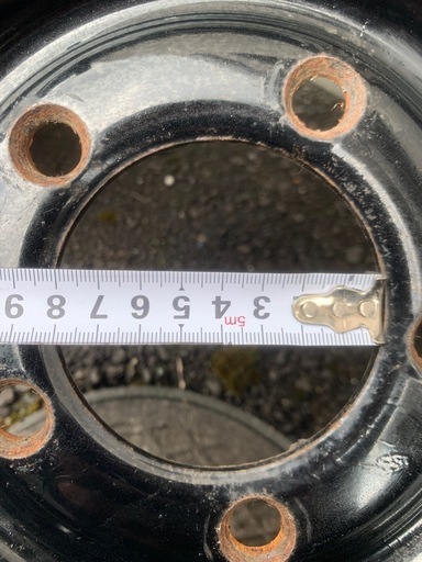 デイトナ風？ブラックホイール　タイヤ付き　15インチ　7J?8J?　