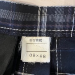 チェックスカート　夏用＆冬用 ２枚セットの画像