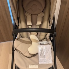 2024大人気ベージュ⭐︎cybex メリオカーボンベビーカー 専用ドリンク