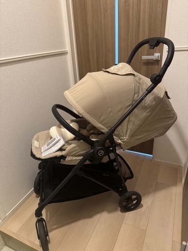 2024大人気ベージュ⭐︎cybex メリオカーボンベビーカー　専用ドリンクホルダー