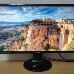 BenQ 24インチモニター 2台セット HDMI対応（動作確認済）の画像