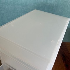 無印良品収納ボックス　書類衣類などA4サイズ美品
の画像