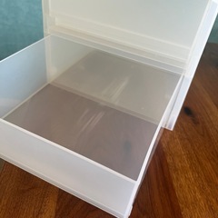 無印良品収納ボックス　書類衣類などA4サイズ美品
の画像