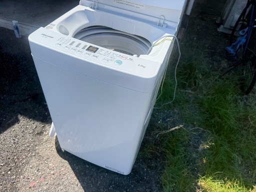ハイセンス　2020年　洗濯機　4.5キロ