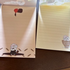 さのまるメモ帳２つとボールペンとシャープのセットの画像