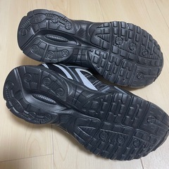 黒 スニーカー 26.5cm マジックテープタイプ 未使用の画像