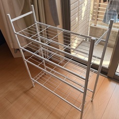 【状態◎】白のラックの画像