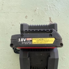 BOSCH18vバッテリーの画像