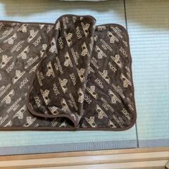 未使用です！ブランケット２枚で　肩掛け　袋入の画像