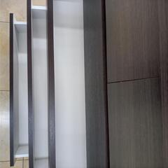 リユースのサカイ太田店★ジモティ割あり★ NITORI チェスト 茶 H107.5×D42.2×W80 クリーニング済み OJ10888の画像