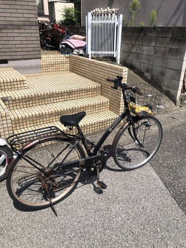 中古自転車27インチ