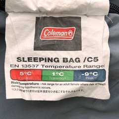 Colemanの寝袋の画像