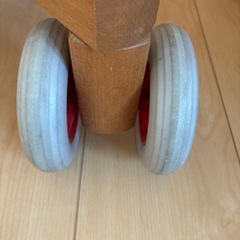木製三輪車の画像