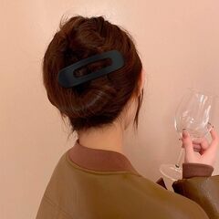 フラットヘアクリップファッションクロークリップマットヘアバレットマット素材　転売OK　倒産品　まとめ売り　ネット商材　アマゾン引き上げ商品　メルカリ　副業の画像