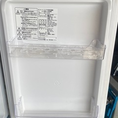 ※　2ドア冷凍冷蔵庫　NITORI ニトリ　140L NTR-140WH 2023年製　動作確認済みの画像