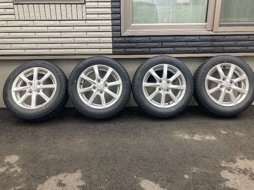 値下げ　4本セット　ブリヂストン　BLIZZAK スタッドレスタイヤ　155/65R14