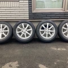 4本セット　ブリヂストン　BLIZZAK スタッドレスタイヤ　155/65R14の画像