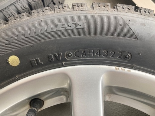 値下げ　4本セット　ブリヂストン　BLIZZAK スタッドレスタイヤ　155/65R14