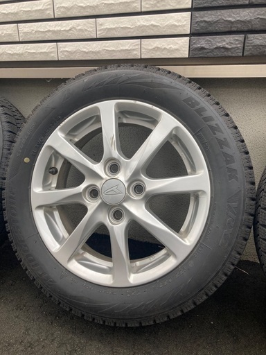 値下げ　4本セット　ブリヂストン　BLIZZAK スタッドレスタイヤ　155/65R14