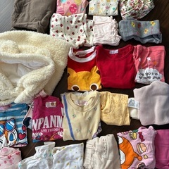 値下げしました‼️女の子80～100夏 冬 服まとめ売りの画像