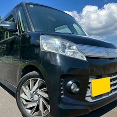 快適なターボ☆ Bluetooth対応ナビ付き☆月々1万円〜分割払い可❗️ 車検2年付き！【名義変更代込み】大人気☆スズキ スペーシア カスタム☆Bluetooth対応ナビ付き☆走行中DVD見れます☆ETC付き☆両側電動スライドドア☆ドラレコ☆スマートキー☆フルオートエアコン☆純正アルミ☆そのまま乗って帰れます‼️の画像